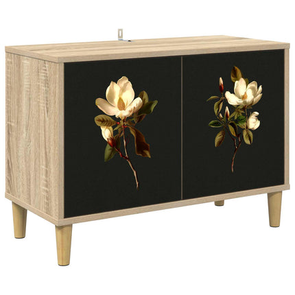 TV-skåp BREMEN 69 x 33 x 50 cm Sonoma-ek Konstruerat trä