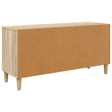 TV-skåp AACHEN 102 x 33 x 50 cm Sonoma-ek Konstruerat trä