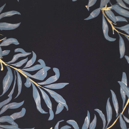 TV-skåp DOKKUM 102 x 33 x 51 cm Svart ek Konstruerat trä