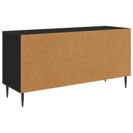 TV-skåp OMMEN 102 x 33 x 51 cm Svart ek Konstruerat trä