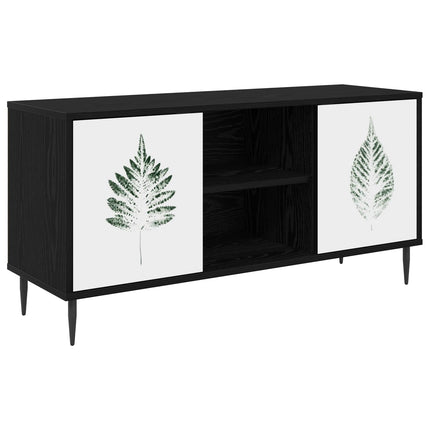 TV-skåp HANAU 102 x 33 x 51 cm Svart ek Konstruerat trä