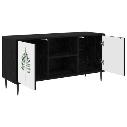 TV-skåp HANAU 102 x 33 x 51 cm Svart ek Konstruerat trä