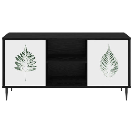 TV-skåp HANAU 102 x 33 x 51 cm Svart ek Konstruerat trä