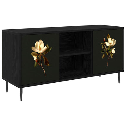 TV-skåp BREMEN 102 x 33 x 51 cm Svart ek Konstruerat trä