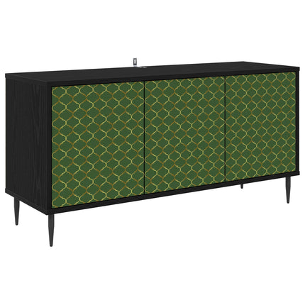 TV-skåp GELEEN 102 x 33 x 51 cm Svart ek Konstruerat trä