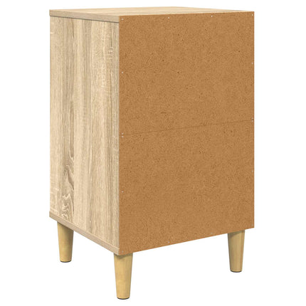 Nattduksbord GENNEP 2 st Sonoma-ek 36 x 33 x 60 cm