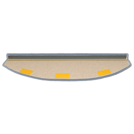 Självhäftande trappmattor 15 pcs HavBlå 80 x 24,5 x 3,5 cm