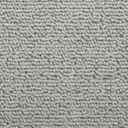 Självhäftande trappmattor 15 pcs Ljusgrå 80 x 24,5 x 3,5 cm