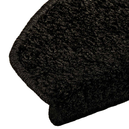Självhäftande trappmattor 15 pcs Antracit 80 x 24,5 x 3,5 cm