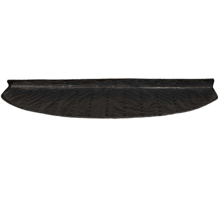 Självhäftande trappmattor 15 pcs Ljusgrå 80 x 24,5 x 3,5 cm