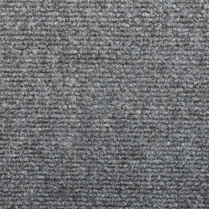 Självhäftande trappmattor 15 pcs Ljusgrå 80 x 24,5 x 3,5 cm