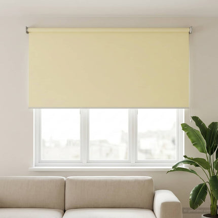 Utomhus Rullgardin UV-skydd Gräddvit 165 x 140 cm (B x H)