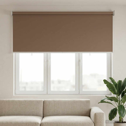 Utomhus Rullgardin UV-skydd Taupe 145 x 140 cm (B x H)