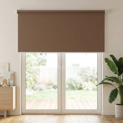 Utomhus Rullgardin UV-skydd Taupe 105 x 230 cm (B x H)