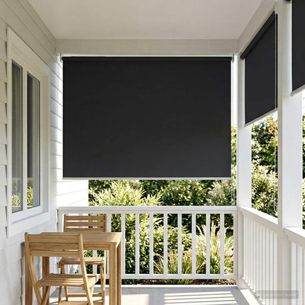 Utomhus Rullgardin UV-skydd Antracit 125 x 140 cm (B x H)