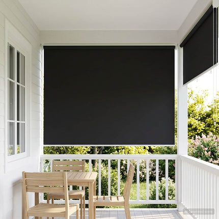 Utomhus Rullgardin UV-skydd Antracit 185 x 230 cm (B x H)