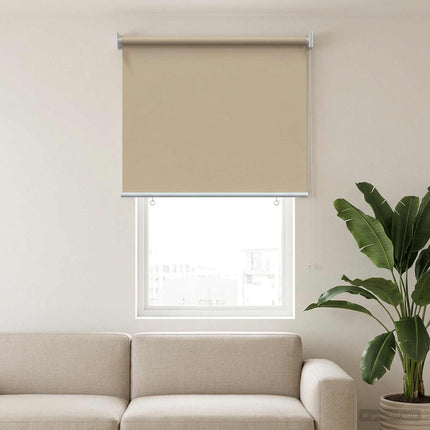 Utomhus Rullgardin UV-skydd Beige 85 x 140 cm (B x H) Polyester