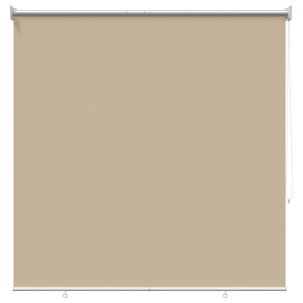 Utomhus Rullgardin UV-skydd Beige 145 x 140 cm (B x H)