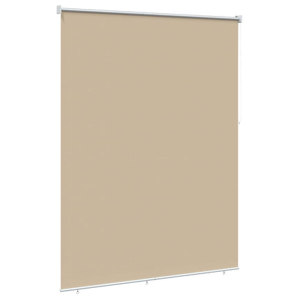 Utomhus Rullgardin UV-skydd Beige 165 x 140 cm (B x H)