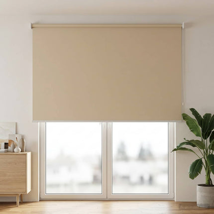 Utomhus Rullgardin UV-skydd Beige 185 x 230 cm (B x H)