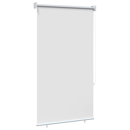 Utomhus Rullgardin UV-skydd Vit 105 x 140 cm (B x H) Polyester