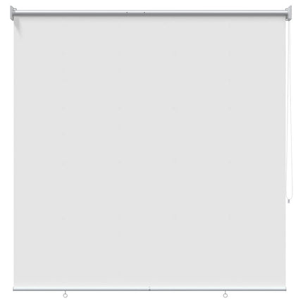 Utomhus Rullgardin UV-skydd Vit 125 x 140 cm (B x H) Polyester