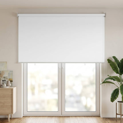 Utomhus Rullgardin UV-skydd Vit 145 x 230 cm (B x H) Polyester