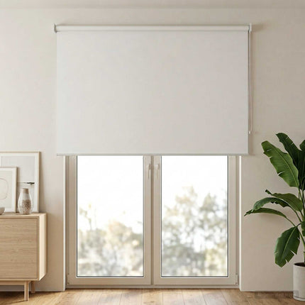 Utomhus Rullgardin UV-skydd Vit 165 x 230 cm (B x H) Polyester