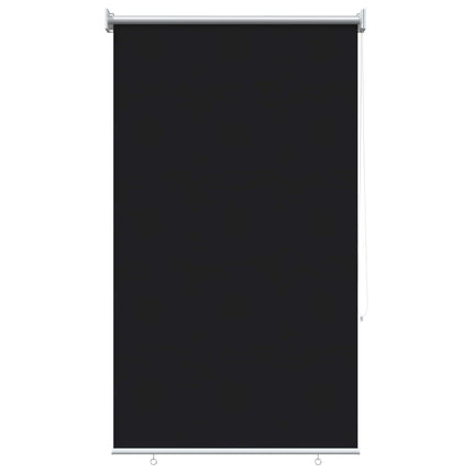 Utomhus Rullgardin UV-skydd Svart 105 x 140 cm (B x H)