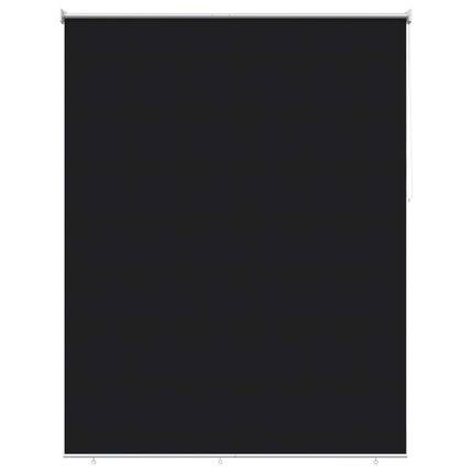 Utomhus Rullgardin UV-skydd Svart 165 x 230 cm (B x H)