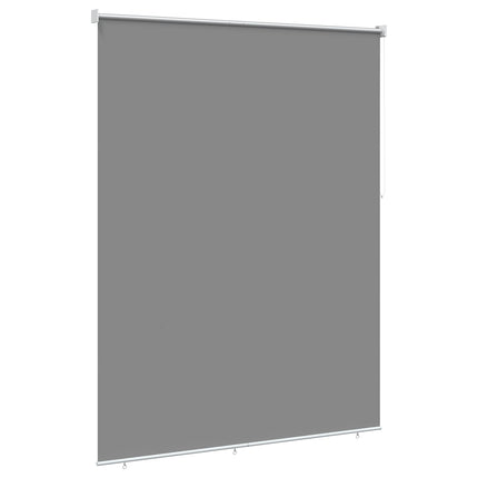 Utomhus Rullgardin UV-skydd Ljusgrå 205 x 140 cm (B x H)