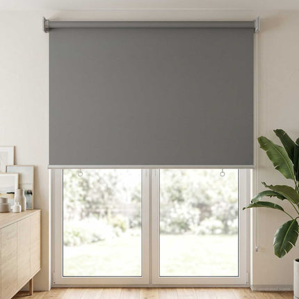 Utomhus Rullgardin UV-skydd Ljusgrå 65 x 230 cm (B x H)