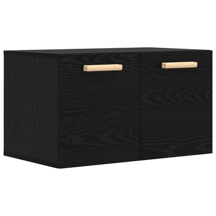Väggskåp Svart ek 60 x 36,5 x 35 cm Konstruerat trä