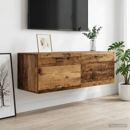 Väggskåp Gammalt trä 100 x 36,5 x 35 cm Konstruerat trä