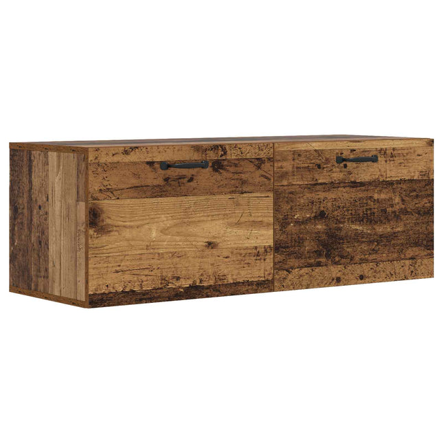 Väggskåp Gammalt trä 100 x 36,5 x 35 cm Konstruerat trä