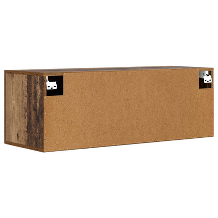Väggskåp Gammalt trä 100 x 36,5 x 35 cm Konstruerat trä