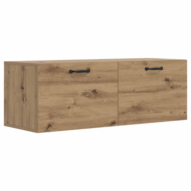 Väggskåp 100 x 36,5 x 35 cm Konstruerat trä Artisan-ek