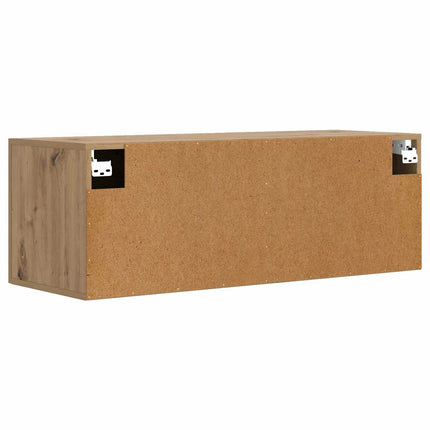 Väggskåp 100 x 36,5 x 35 cm Konstruerat trä Artisan-ek