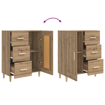 Sideboard Artisan-ek 69,5 x 34 x 90 cm Konstruerat trä