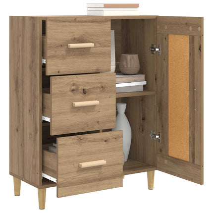 Sideboard Artisan-ek 69,5 x 34 x 90 cm Konstruerat trä