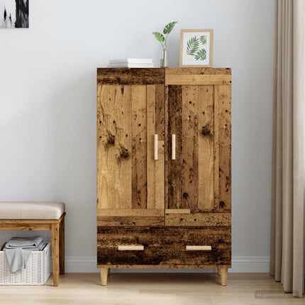Skåp Gammalt trä 70 x 31 x 115 cm Konstruerat trä