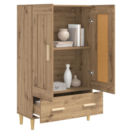 Skåp Artisan-ek 70 x 31 x 115 cm Konstruerat trä
