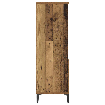 Skåp Gammalt trä 40 x 36 x 110 cm Konstruerat trä