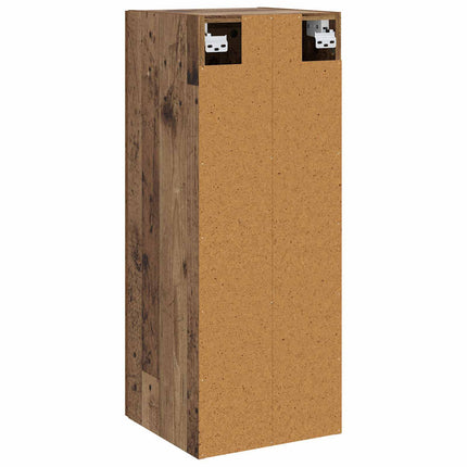 Väggskåp Gammalt trä 34,5 x 34 x 90 cm Konstruerat trä
