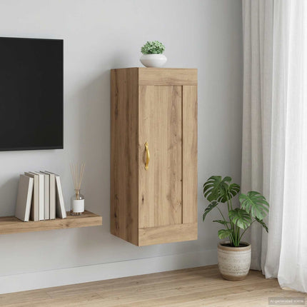 Väggskåp Artisan-ek 34,5 x 34 x 90 cm Konstruerat trä