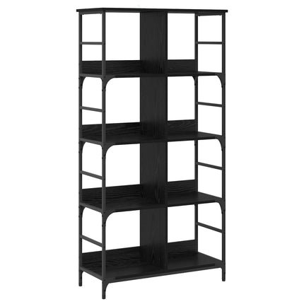 Hyllsystem Svart ek 78,5 x 33 x 153 cm metall PB