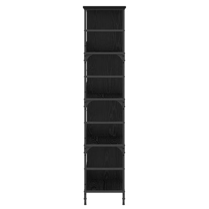 Hyllsystem Svart ek 78,5 x 33 x 153 cm metall PB
