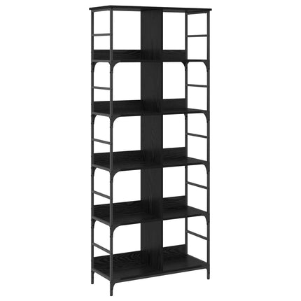 Hyllsystem Svart ek 78,5 x 33 x 188,5 cm metall PB