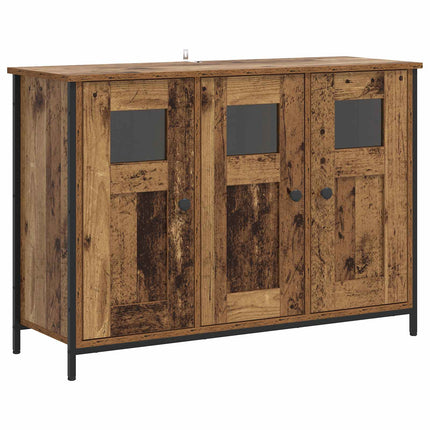 Sideboard Gammalt trä 100 x 35 x 70 cm Konstruerat trä