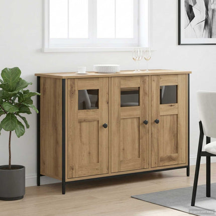 Sideboard Artisan-ek 100 x 35 x 70 cm Konstruerat trä